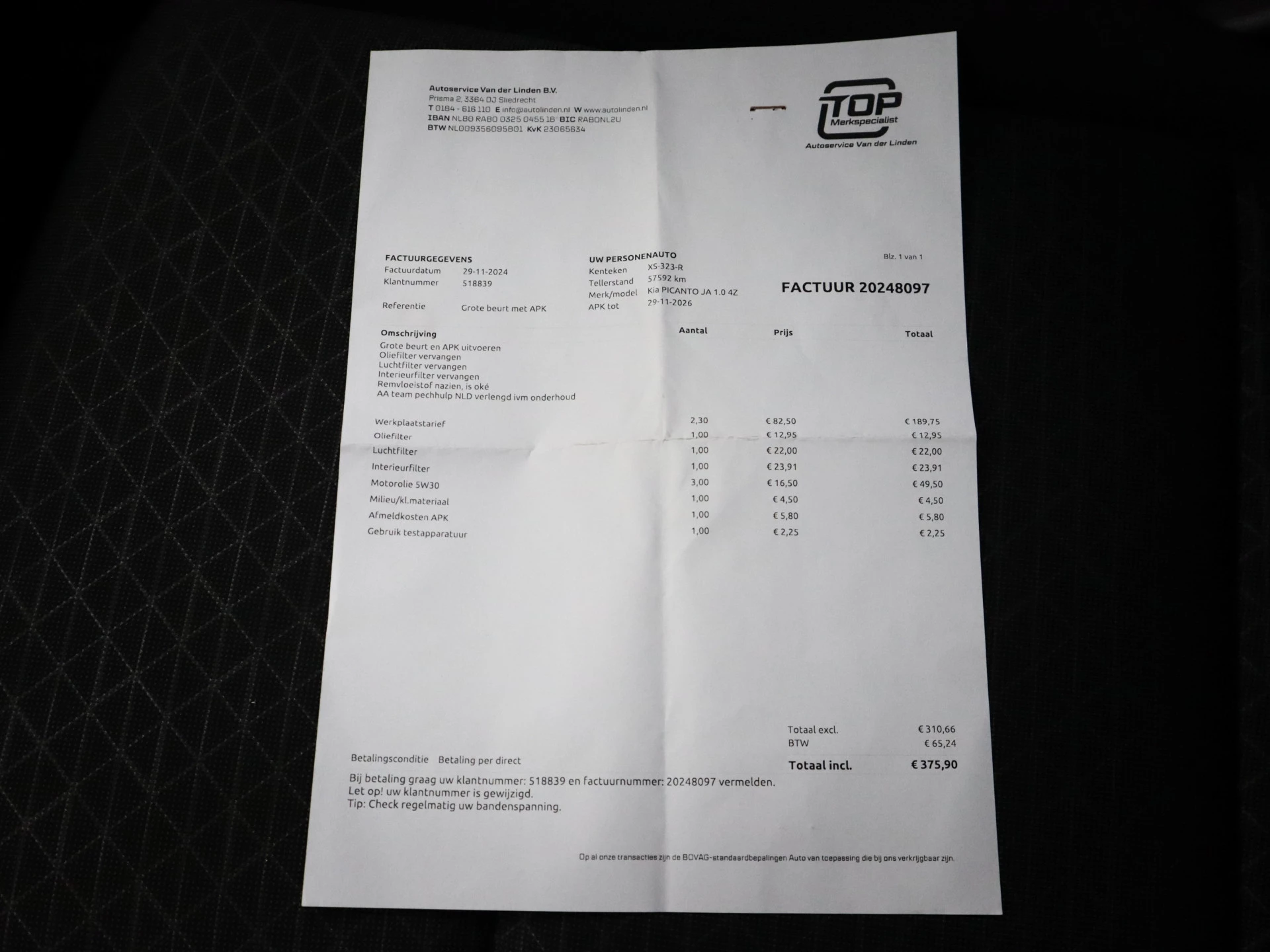 Hoofdafbeelding Kia Picanto