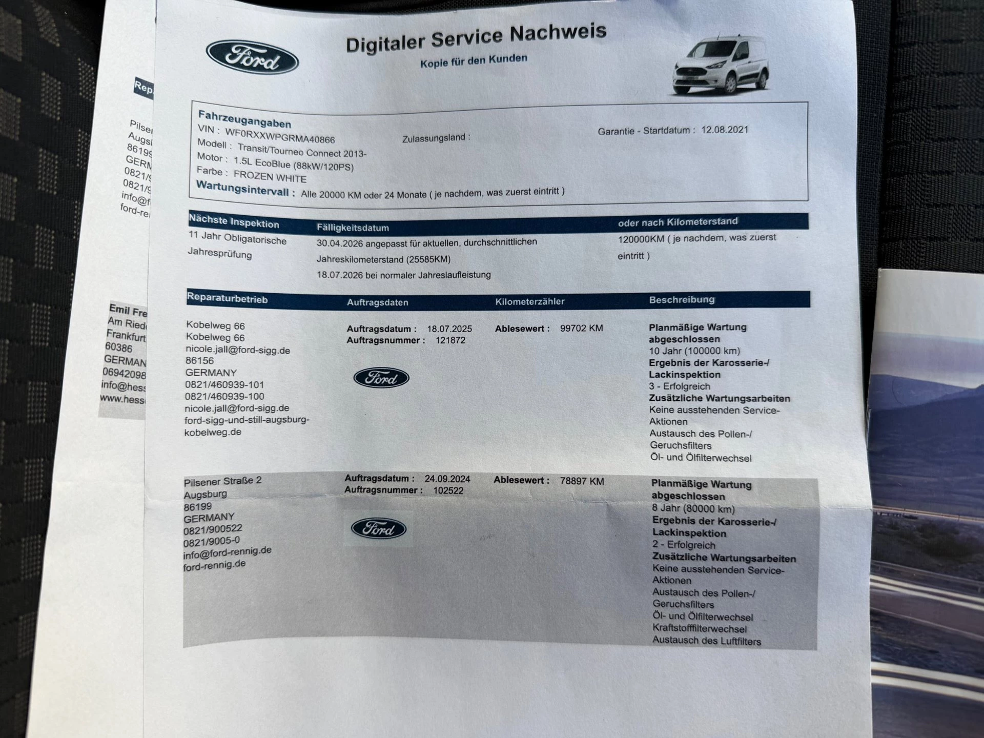 Hoofdafbeelding Ford Transit Connect