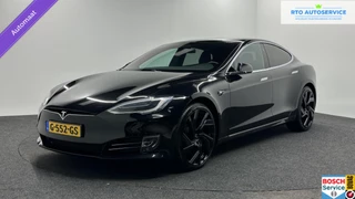Hoofdafbeelding Tesla Model S Tesla Model S 100D LEER PANO LM AUTOPILOT 92000 KM