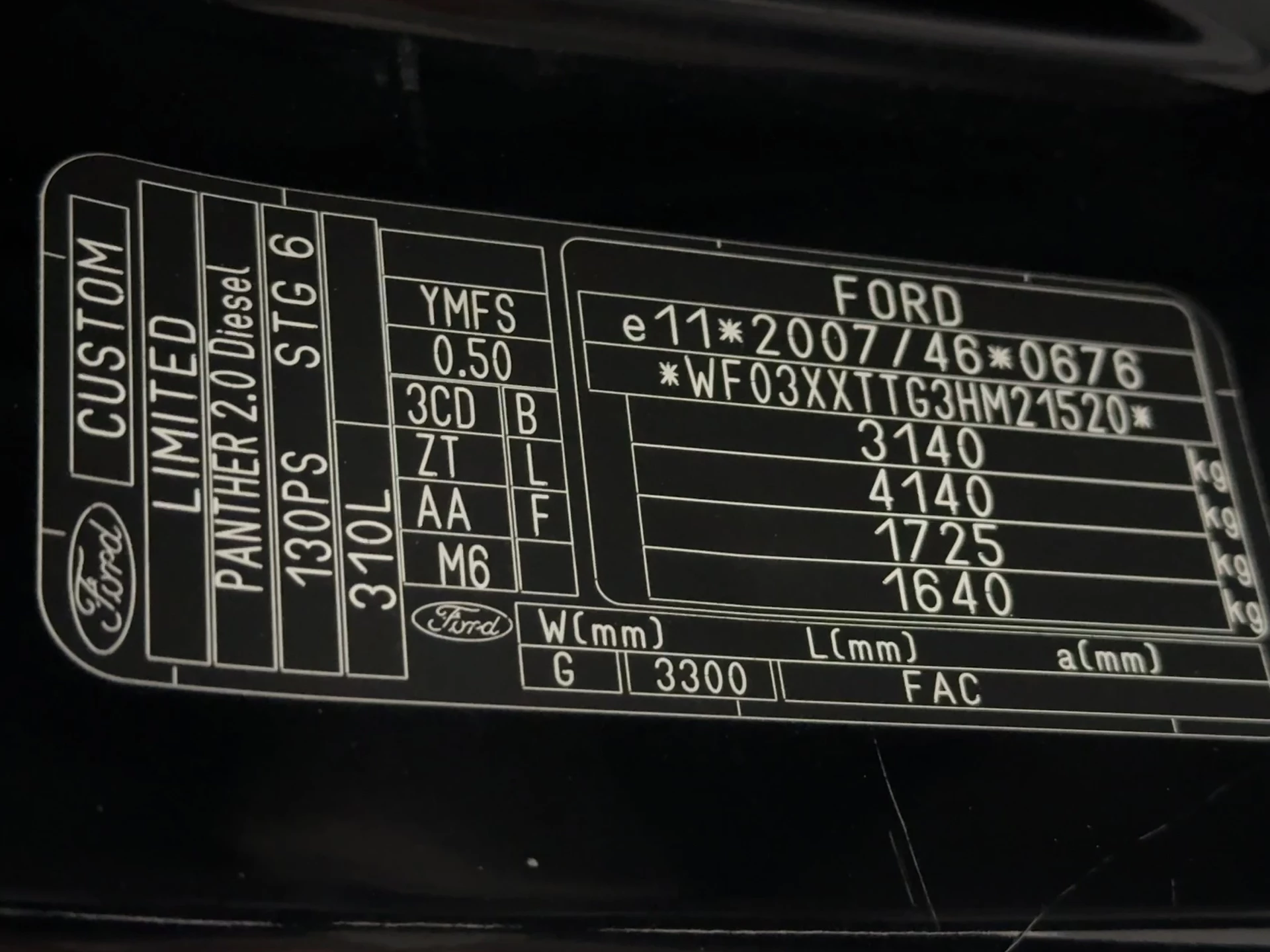 Hoofdafbeelding Ford Transit Custom