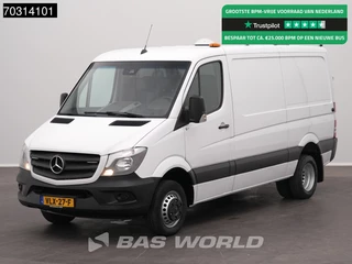 Mercedes Sprinter 519 CDI 3.0L Automaat  L2H1 Dubbellucht Laag Dak 90PK Trekhaak Airco Cruise Camera Euro6 L2 Airco Trekhaak Cruise control