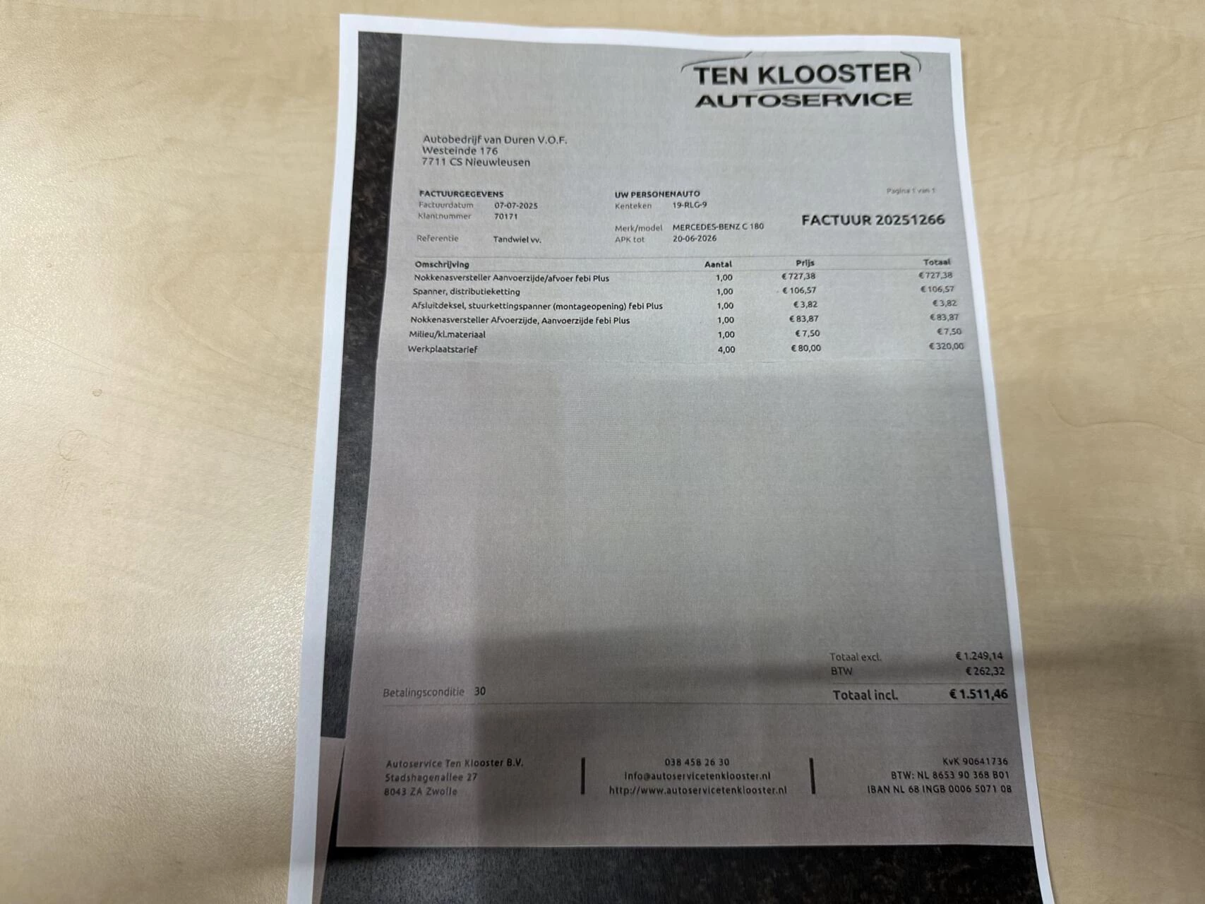 Hoofdafbeelding Mercedes-Benz C-Klasse