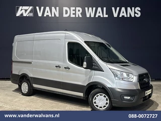 Ford Transit 2.0 TDCI 130pk L2H2 Euro6 Airco | Camera | Navigatie | Apple Carplay | Android Auto LED, Cruiscontrol, Verwamde voorruit, Bijrijdersbank, Parkeersensoren
