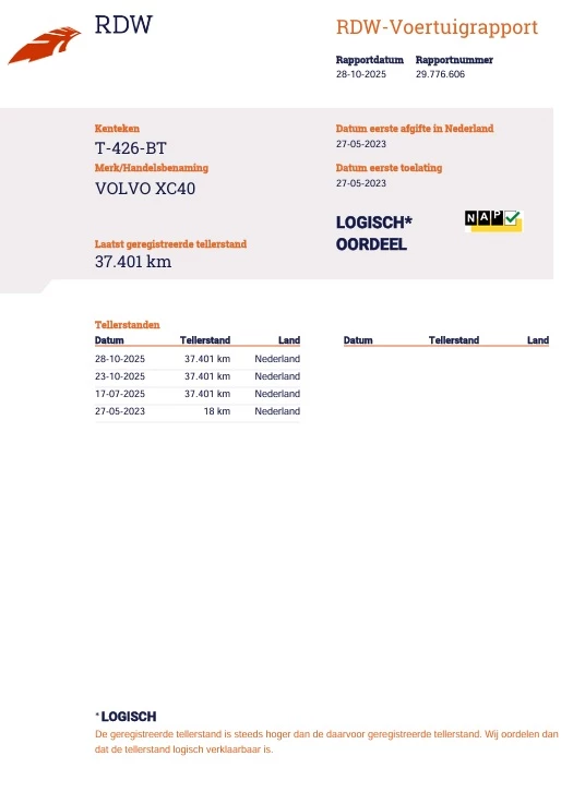 Hoofdafbeelding Volvo XC40