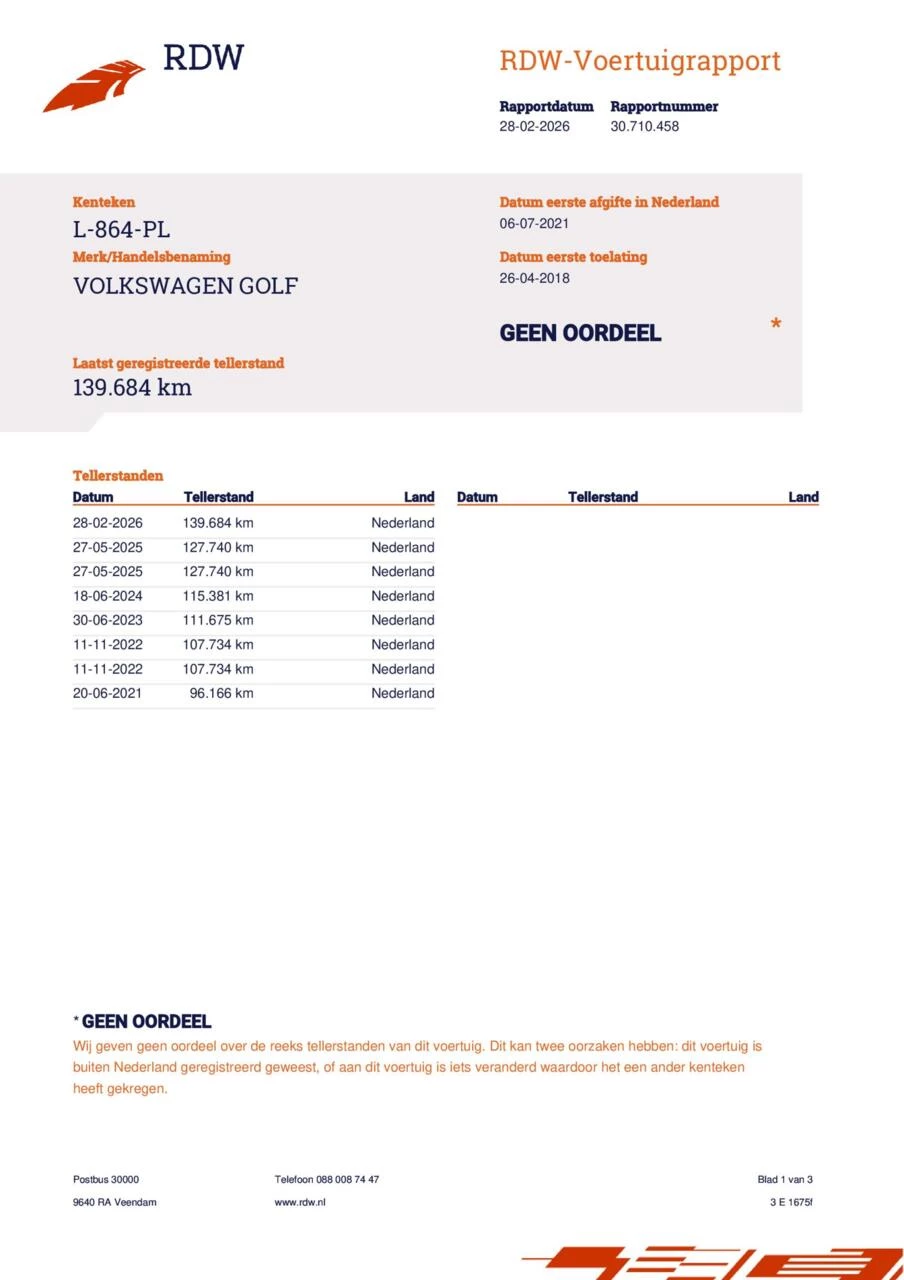 Hoofdafbeelding Volkswagen e-Golf