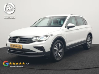 Volkswagen Tiguan 1.4 TSI eHybrid Elegance Plug In Hybrid 245pk Dealer O.H. PHEV | Trekhaak Af Fabriek | Adaptive Cruise | IQ Light | Camera | Stoelen & Stuur Verwarmd | Apple Carplay | Blis | Navigatie | DAB |