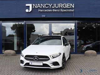 Mercedes-Benz A-Klasse 250 e AMG| 8G Aut | MBUX High End | Night Pakket | Panoramadak | Apple Car Play/Android Auto | Ambiente Light | Sound System | Parkeer Paket | Model 2023 |