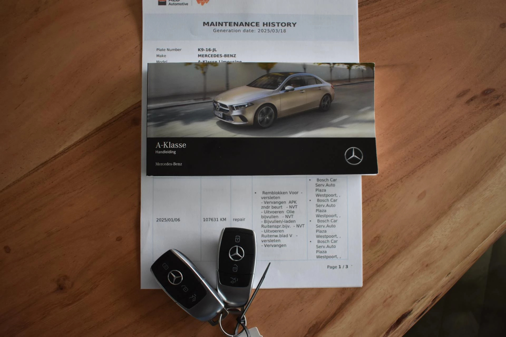 Hoofdafbeelding Mercedes-Benz A-Klasse
