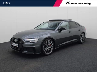 Audi A6 Limousine 55 TFSIe 270kW/367PK quattro S Line · Panoramadak · Trekhaak · Leder/Alcantara