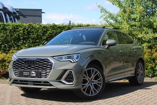 Audi Q3 Sportback 35 TFSI | 3X S-Line | Panoramadak | Sfeerverlichting | Camera | Elektrische kofferbak | Chronosgrijs | Elektrisc