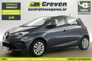 Renault ZOE 50 kWh Huur-Accu Automaat Elektrisch Airco Cruise Carplay LED Virtual PDC 16"LMV