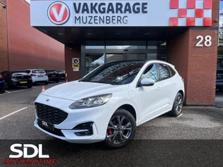 Ford Kuga 2.5 PHEV SOH 93%!! ST-Line // SCHUIF-KANTELDAK // HUD DISPLAY // CAMERA+SENSOREN // DODEHOEK // ELEK. ACHTERKLEP // NAVI+CARPLAY //
