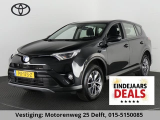 Toyota RAV4 2.5 HYBRID DYNAMIC BLACK GARANTIE 10-2027 NAVI.ADAPTIVE CRUISE.PDC VOOR+ACHTER 100% ONDERHOUDEN