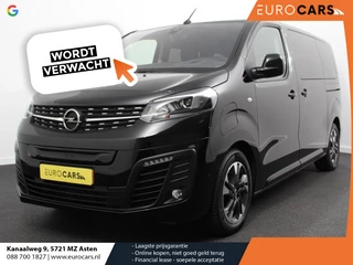Hoofdafbeelding Opel Vivaro-e Opel Vivaro-e Combi Zafira L2H1 75 kWh 8persoons PERSONENBUS Navigatie Airco Dab Camera 360 Cruise control Dab Lichtmetalen velgen Stoelverwarming