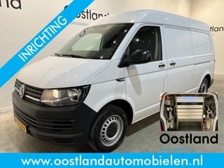 Volkswagen Transporter 2.0 TDI L2H2 150 PK Heftruck Hydrauliek Servicebus / Inrichting / Schuifdeur L + R / Euro 6 / Airco / PDC