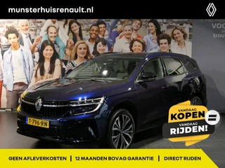 Renault Espace E-Tech full hybrid 200 iconic 7p. - Occasion Lease vanaf €689 p/m - *Panoramadak!* - Adaptive cruise - headup display - Harman Kardon audio