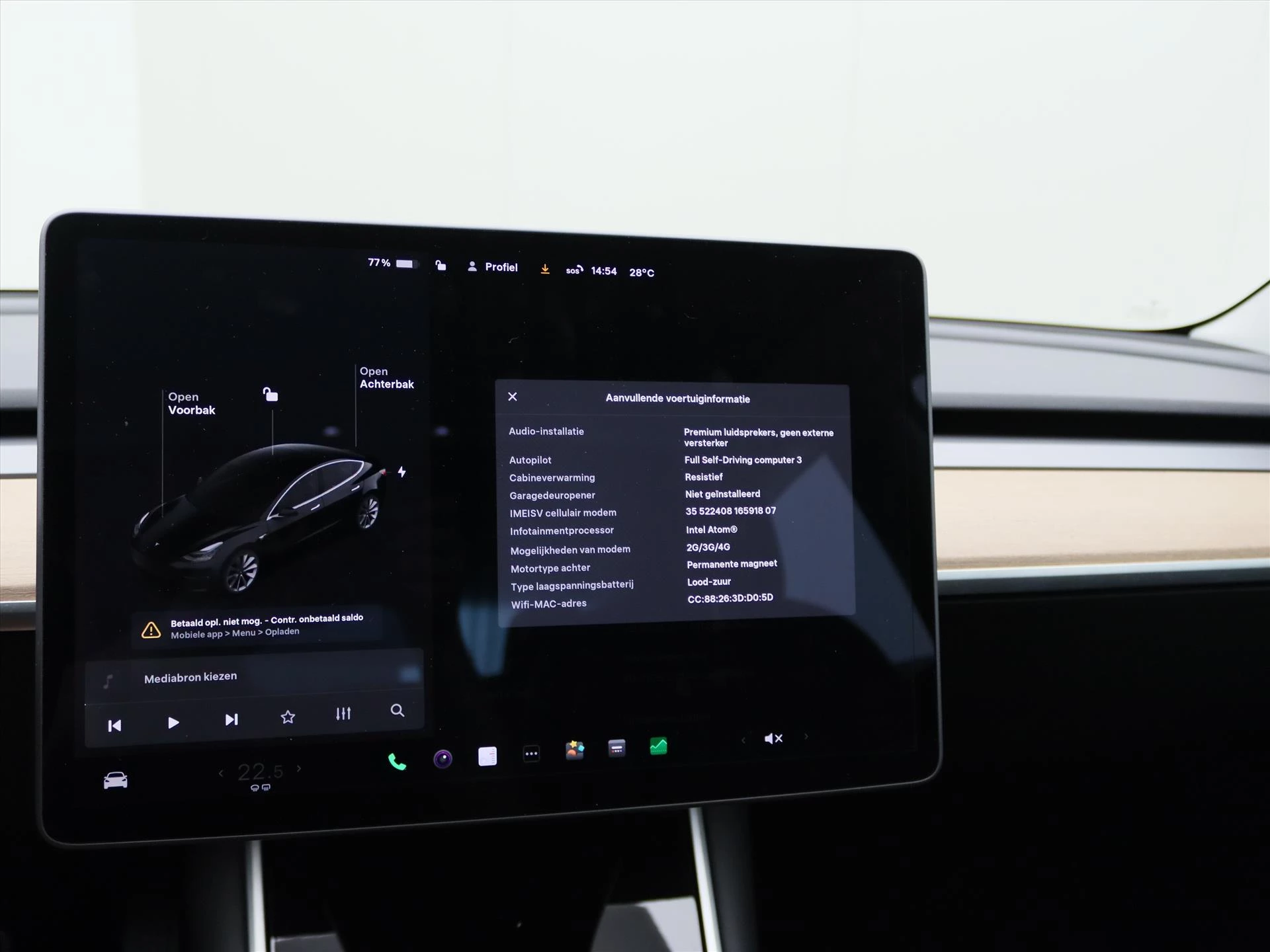 Hoofdafbeelding Tesla Model 3