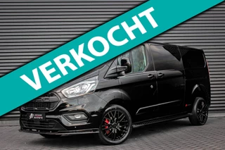 Ford Transit Custom 300 2.0 TDCI L2H1 Limited DC AUTOMAAT DUBBEL CABINE / RAPTOR / 2XSCHUIFDEUR / NAVIGATIE / APPLE CARPY / FULL