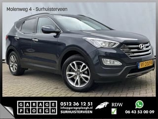 Hoofdafbeelding Hyundai Santa Fe Hyundai Santa Fe 2.4 GDI 192pk 56dkm+NAP Grijs kent* Navi/Camera Trekhaak (2500kg) Business Edition