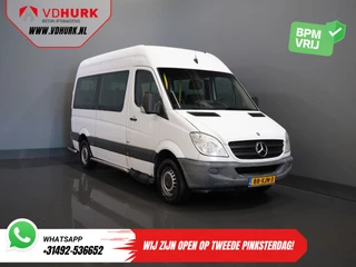 Mercedes-Benz Sprinter 313 2.2 CDI L2H2 €9.075 Incl. BTW BPM VRIJ! Combi/ 9 Persoons/ Kombi/ 9P/ Airco/ Rolstoellift