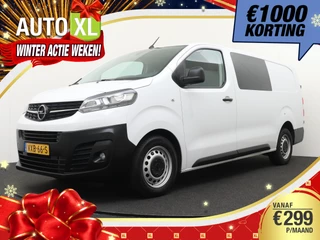Opel Vivaro 2.0 145 PK L3 DC 6-Pers Trekhaak Betimmering Carplay Navi 
