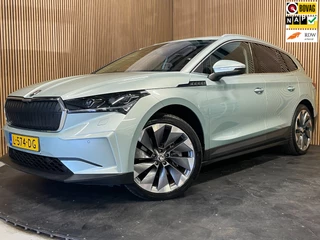 Skoda Enyaq iV 80|90% SOH|GROTE ACCU|ACC|LEDER|ELEK.INTERIEUR+TREKHAAK|STUUR+STOELVERWARMING V+A|CAMERA|CARPLAY|NL|NAP|1 EIGENAAR|