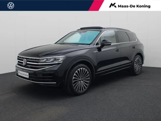 Hoofdafbeelding Volkswagen Touareg Volkswagen Touareg 3.0 TSieHybrid 280kW/381PK 4MOTION Elegance · Panoramadak · Leder · Trekhaak · Garantie tot 17-01-2029 of 100000km