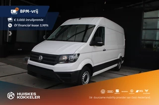 Volkswagen Crafter 2.0 TDI 140PK L3H3 3.5T Nieuw Model | Digital Cockpit | Trekhaak | Parkeersensoren | Achteruitrijcamera *Actie prijs exclusief kosten rijklaar maken*