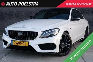 Mercedes-Benz C-klasse AMG 43 4MATIC 367 PK Panoramadak Burmester Leder LED Carbon