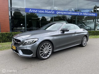 Hoofdafbeelding Mercedes-Benz C-Klasse Mercedes C-klasse Cabrio 43 AMG 4MATIC Distronic, Memory, Camera, Dodehoekassist, Head up.