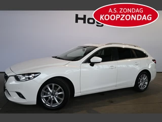 Hoofdafbeelding Mazda 6 Mazda 6 Sportbreak 2.0 HP TS+ Clima Cruise Control Stoelverwarming Trekhaak Rijklaarprijs Inruil Mogelijk!