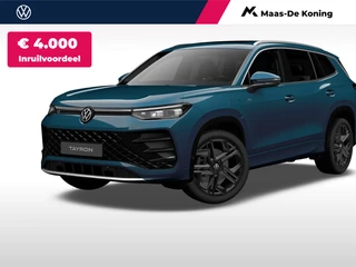 Volkswagen Tayron R-Line-Edition 1.5 eHybrid 272 pk 6 versn. DSG · Assistance Pakket Plus · Black Style Pakket · Design Pakket · Travel Pakket · Trekhaak incl. aanhangermanoeuvreerhulp ‘Trailer Assist’ · Winter Pakket ·