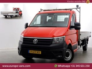 Volkswagen Crafter 35 2.0 TDI 177pk L4 Open laadbak met kraan Trekhaak 3500kg. 08-2018