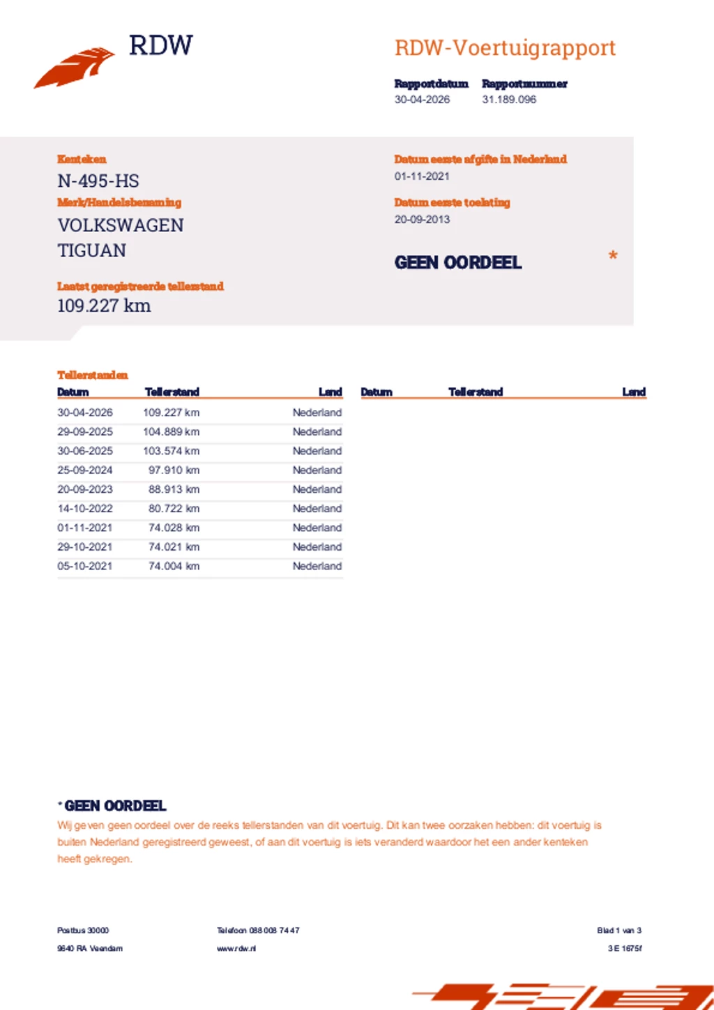 Hoofdafbeelding Volkswagen Tiguan