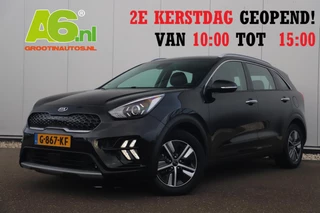 Kia Niro 1.6 GDi Hybrid DynamicLine 140PK Automaat Half Leder Navigatie Camera Adaptive Cruise Lane Assist Clima Carplay Android