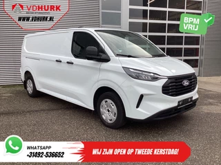 Ford Transit Custom 2.0 TDCI 130 pk L2 Trend LED/ Virtual Cockpit/ Carplay/ Climate/ Stoelverw./ Navi/ Airco/ Cruise/ Camera/ PDC
