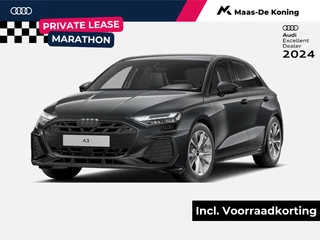 Hoofdafbeelding Audi A3 Audi A3 Sportback S edition 35 TFSI 110 kW / 150 PK Sportback 7 vers Assistentie pakket driving+parking plus - Comfortpakket plus - Lichtpakket plus ambient light
