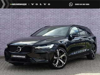Volvo V60 2.0 T6 Plug-in hybrid AWD Ultra Dark |SOH 100%|360 camera | Adaptieve cruise control | Blis | Stand kachel | Google | Verwarmde voorstoelen | achterbank verwarming | Harman Kardon Audio | Elektrische bedienbaar panorama dak |