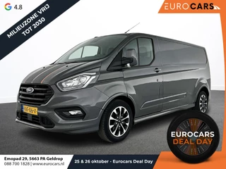 Ford Transit Custom 320 2.0 TDCI L2H1 Sport Airco ACC Bluetooth Navi Trekhaak Stoelverwarming