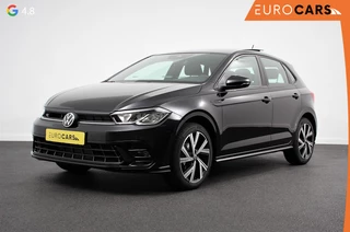 Volkswagen Polo 1.0 TSI DSG R-Line Panorama dak Navigatie App Connect Climate Control DAB LED Parkeer sensoren Camera Cruise control adaptive