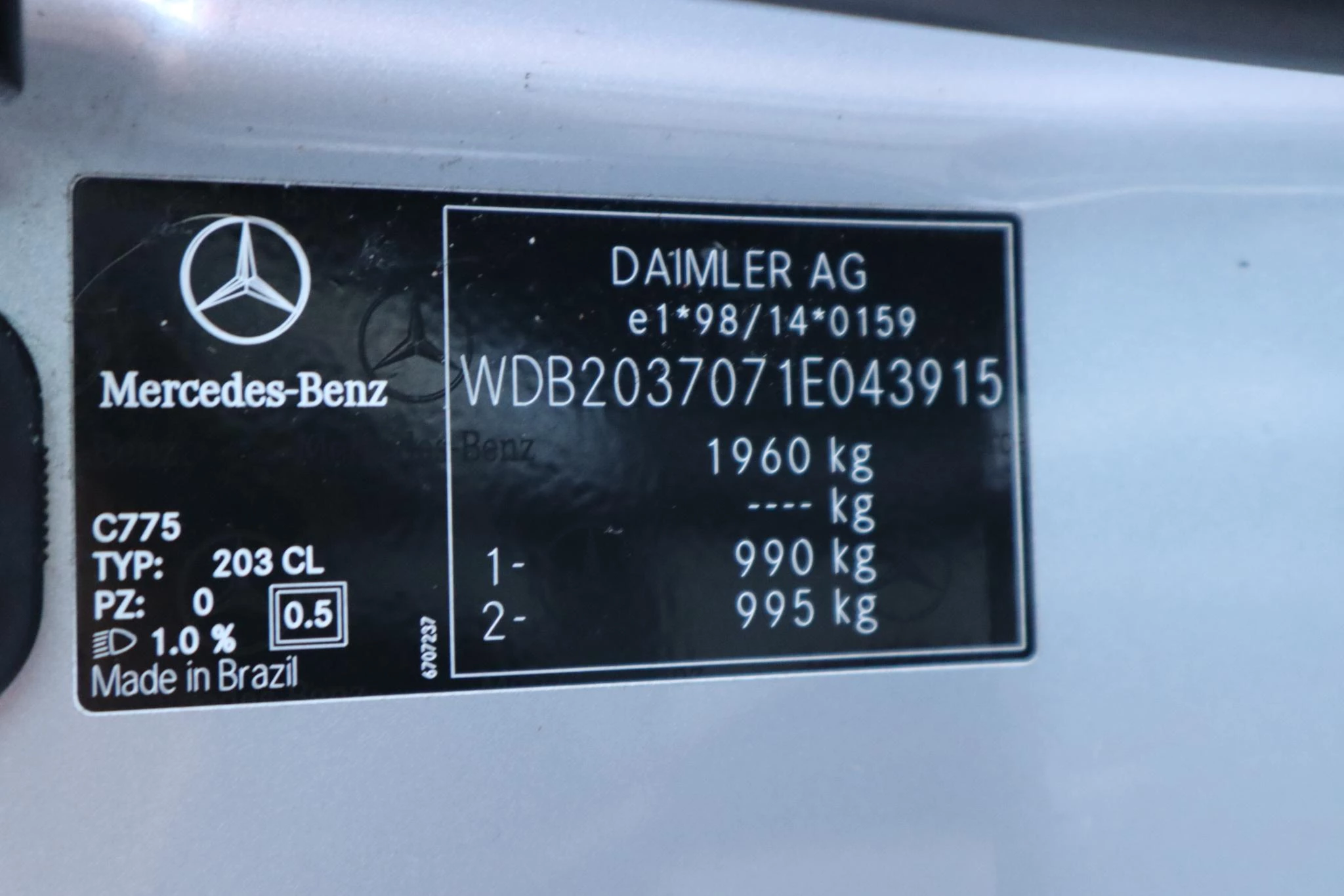Hoofdafbeelding Mercedes-Benz CLC