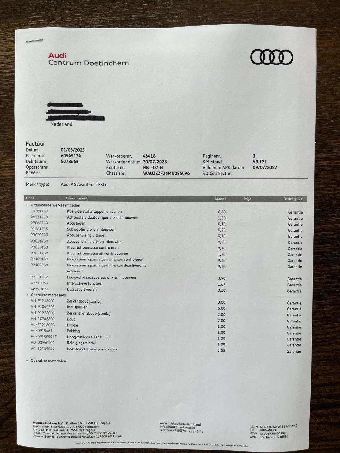 Hoofdafbeelding Audi A6