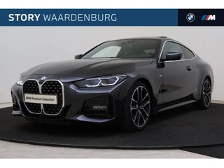 BMW 4 Serie Coupé 430i High Executive M Sport Automaat / Schuif-kanteldak / M Adaptief onderstel / Achteruitrijcamera / Adaptieve LED / Harman Kardon