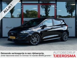 Ford Fiesta 1.0 EcoBoost Hybrid ST-Line | Stoelverwarming | Stuurwiel Verwarmd | Apple Carplay | Android Auto | Metallic Lak | Adaptieve Cruise Control | Privacy Glas | Parkeersensoren | Voorruit Verwarmd |