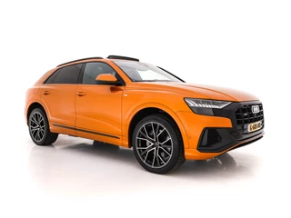 Hoofdafbeelding Audi Q8 Audi Q8 50 TDI Quattro Pro Line S Aut. *PANO | LUXURY-LEATHER | HEAD-UP | HD-MATRIX | SOFT-CLOSE | TOPVIEW | DIGI-COCKPIT | MEMORY-PACK | SPORT-SEATS | KEYLESS | AIR-SUSPENSION | AMBIENT-LIGHT | DAB+ | NAVI-FULLMAP | TOWBAR |