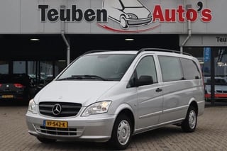 Mercedes-Benz Vito 113 CDI 320 Lang DC Luxe Airco, Dubbel Cabine, Trekhaak, Apple Carplay, Cruise control