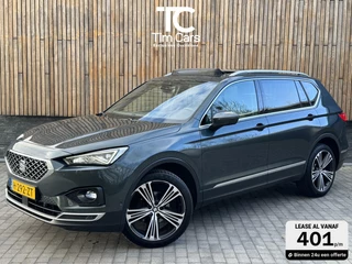 Seat Tarraco 1.5 TSI Xcellence Automaat | Panoramadak | LED verlichting | Stoelverwarming | Adaptive cruise control | 20 inch lichtmetalen velgen | Achteruitrijcamera | Parkeersensoren voor en achter