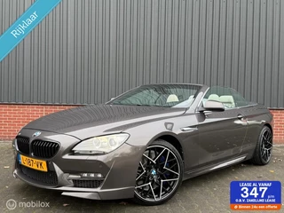 BMW 6-serie Cabrio 650i High Executive Xenon Navi Headup Apk Leder Camera Nette Staat