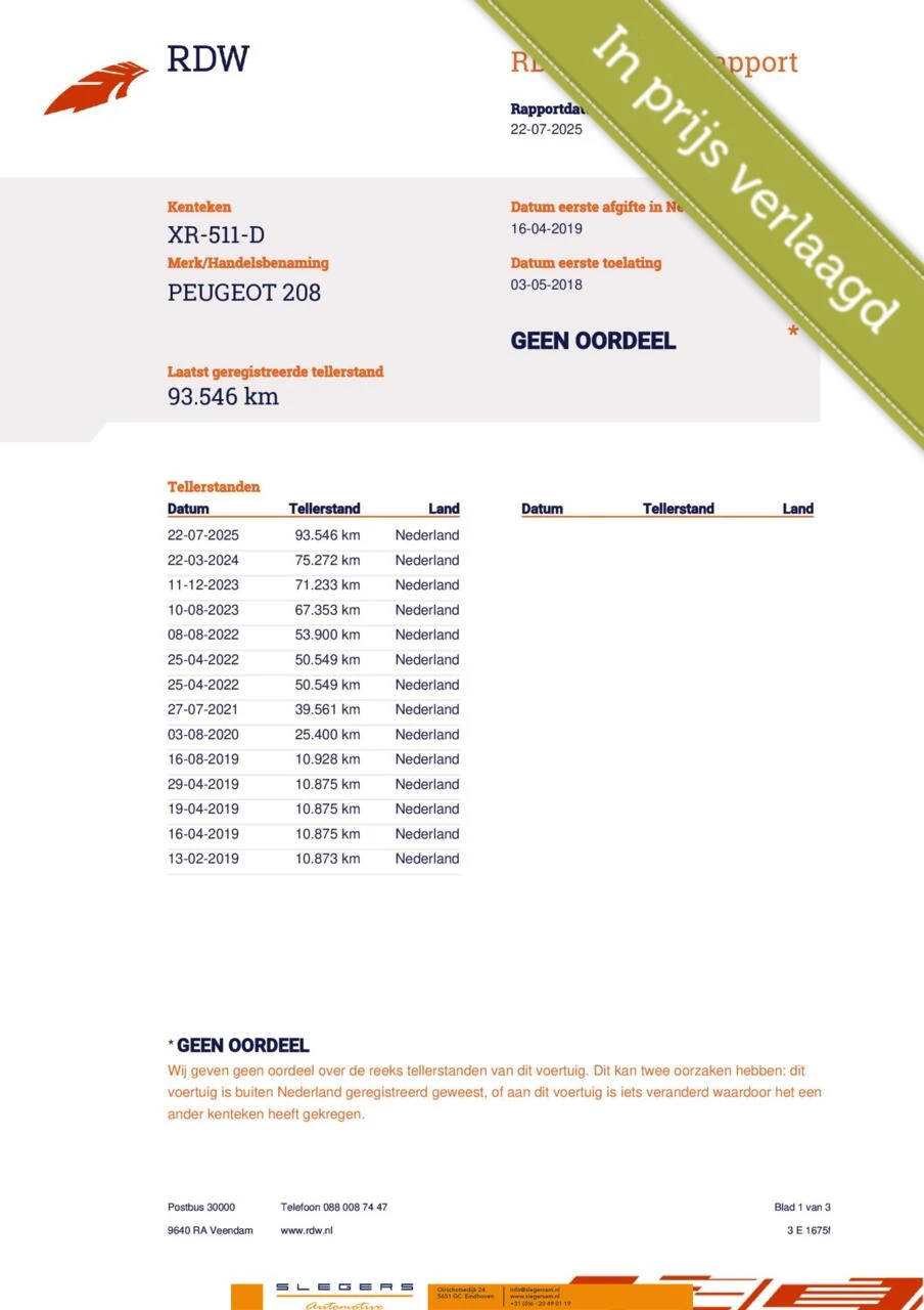 Hoofdafbeelding Peugeot 208