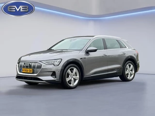 Audi E-tron E-tron 55 quattro 408 pk advanced Pro S Line Plus 95 kWh, SOH 94,6 %, camera , trekhaak,lederen sportinterieur